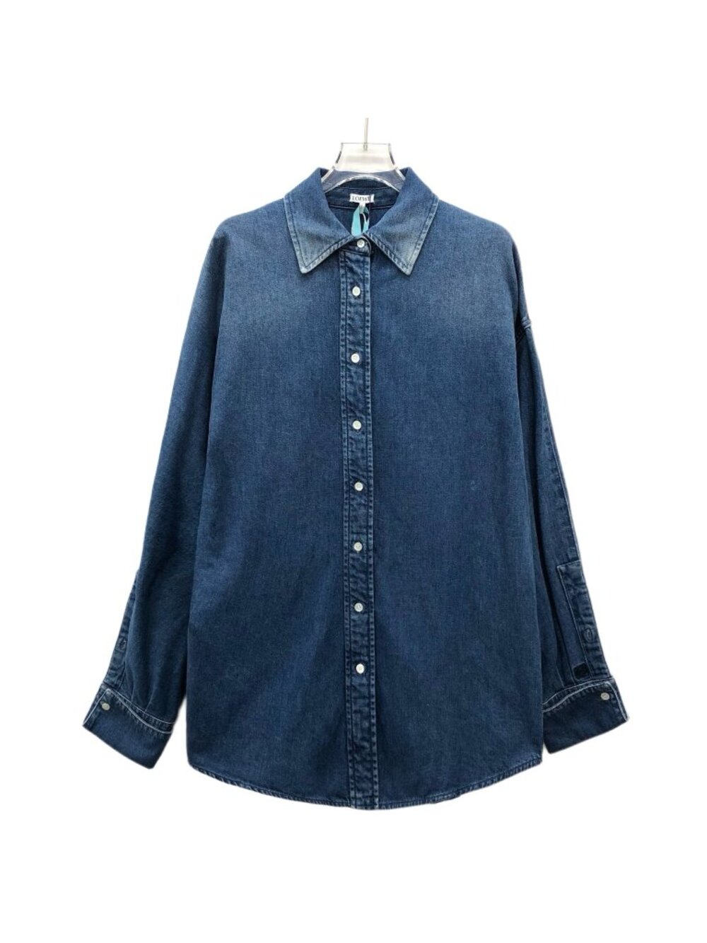 Loewe Blue Washed Denim Shirt - Picture 1 of 6